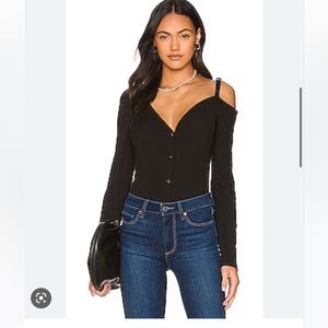 NWT Paige Theresa One Shoulder Cardigan xs